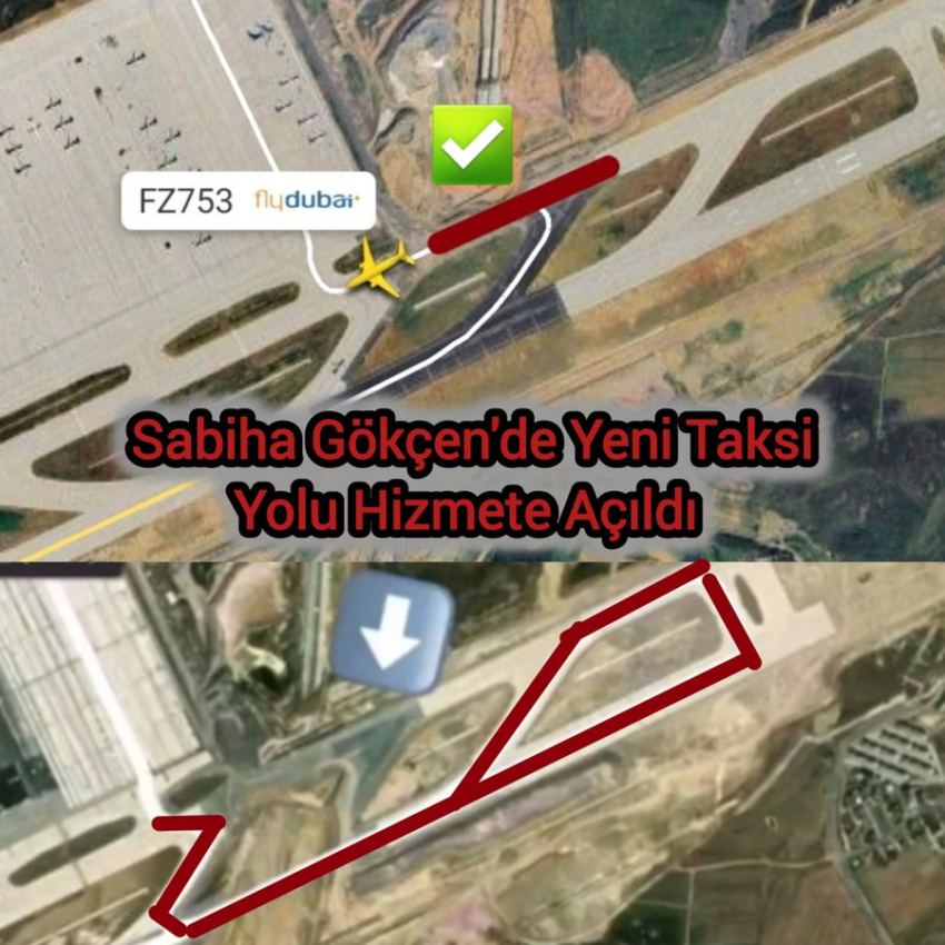 Sabih Gökçen’de Yeni Taksi Yolu Açıldı