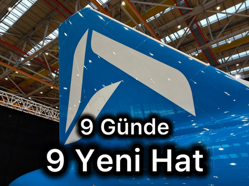 9 Günde 9 Yeni Hat