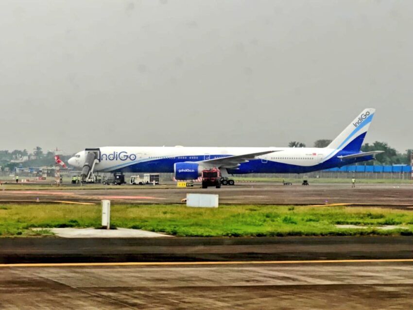 Indigo’nun Boeing B777-300ER tipi Uçağa, Uçuş Öncesinde Bomba İhbarı Yapıldı