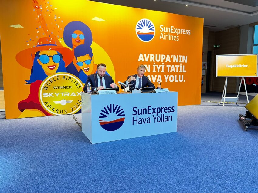 SunExpress, yılın başından bu yana 12 milyondan fazla yolcu taşıdı