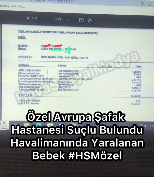 Özel Avrupa Şafak Hastanesi Suçlu Bulundu | Havalimanında Yaralanan Bebek #HSMözel