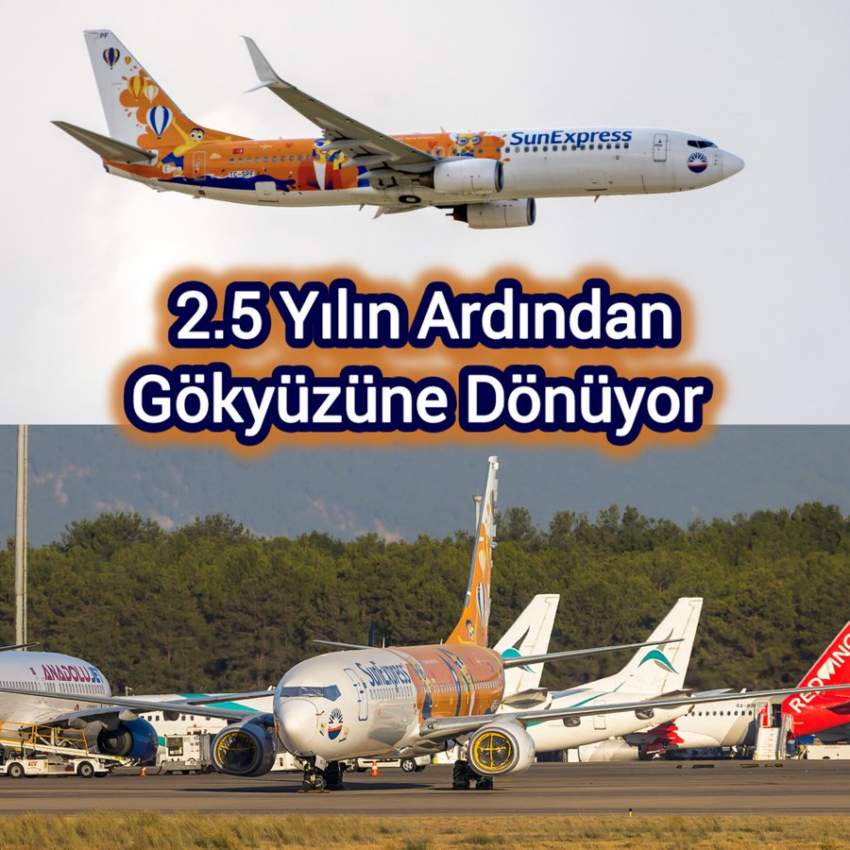 2.5 Yılın Ardından Gökyüzüne Dönüyor | SunExpress #HSMözel