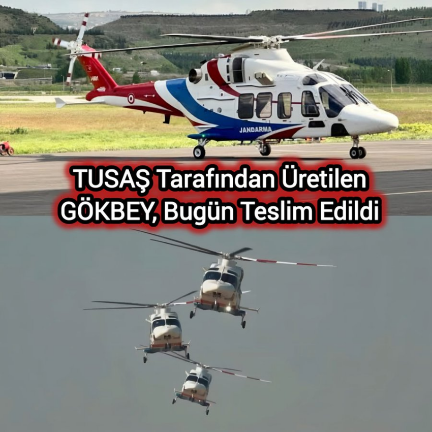 GÖKBEY Helikopteri Teslim Edildi