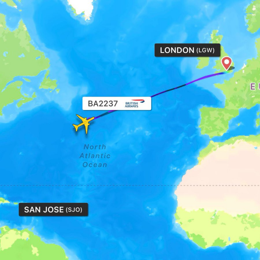 British Airways’in #BA2237 Uçağı Teknik Sorun Nedeniyle 5 Saat Sonra Londra’ya Döndü