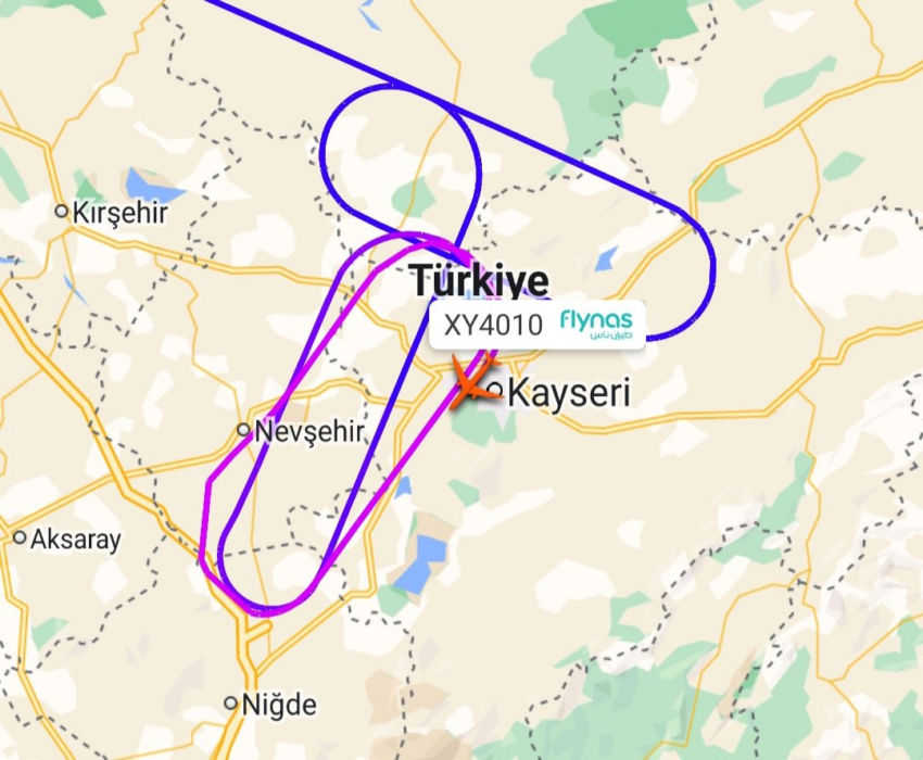 Kayseri Üzerinde Uçan Uçak Nedir ?