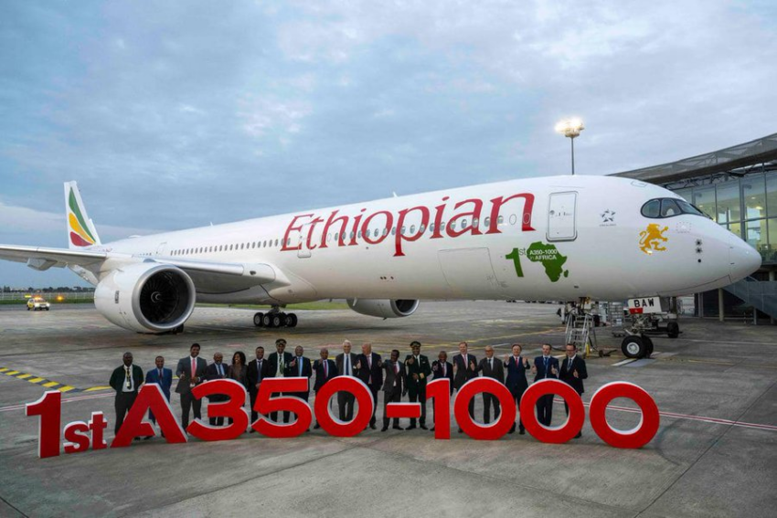 Ethiopian Airlines, Toulouse’daki Törenle A350-1000’i Filosuna Kattı